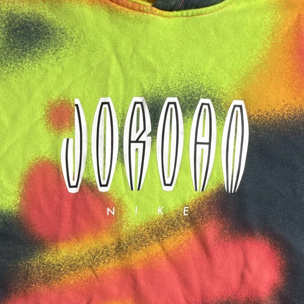Jordan Jumpman MVP Nike Fleece Retro Pullover Hoodie Multicolor Mens L CV0053